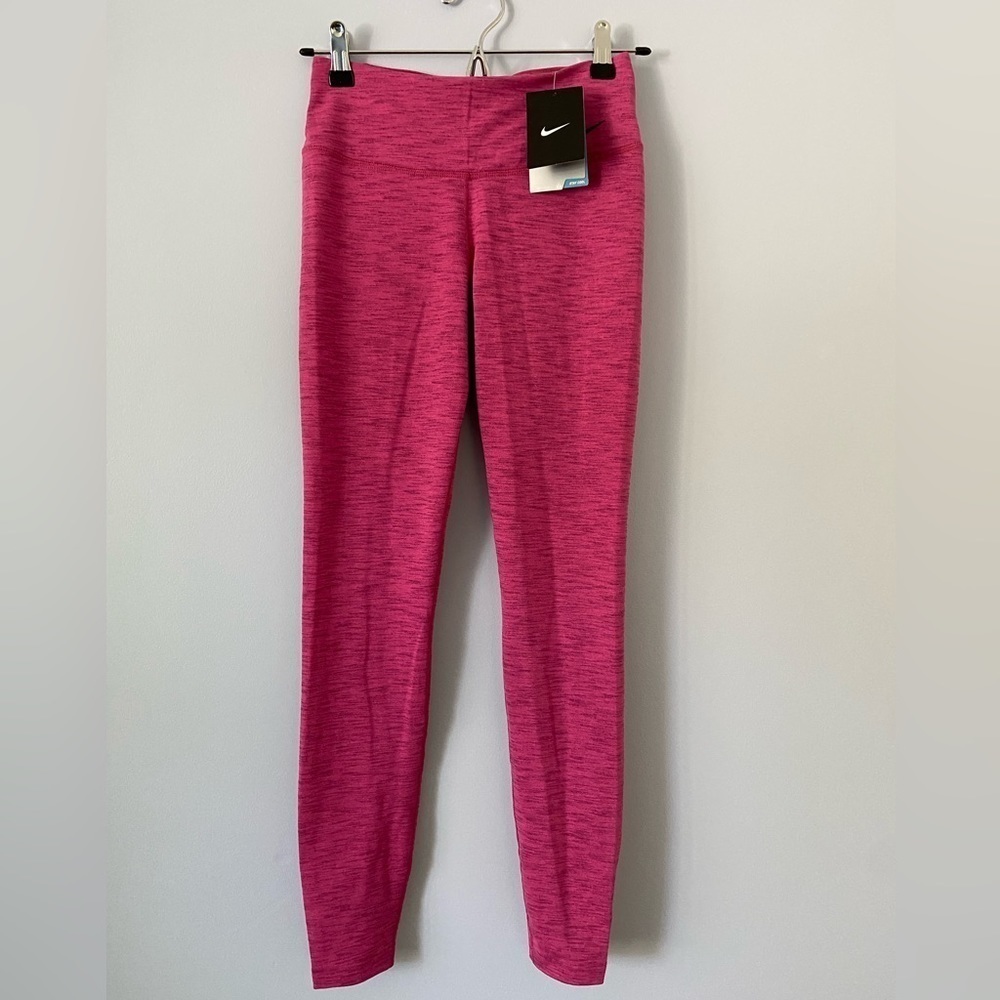 NWT Nike Legendary Tight Fit Training Pants, Pink, Small, Dri-Fit